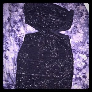 Black clubbing dress